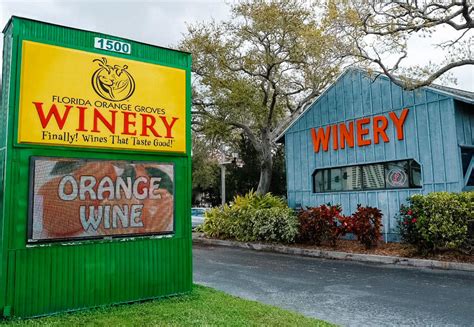 Florida orange groves winery - Call: (800) 338-7923or (727) 347-4025. The winery is open for combination tours and tastings Mon-Sat 10am to 4pm and Sun 12-3:30pm. The wine bar, gourmet food shop and retail area is open M-Sat 9am – 5:30pm and Sun 12-5pm. Please call for holiday hours. White Gold is an exceptional handcrafted wine that is light and refreshing and made ... 